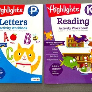 Highlights Preschool and Kindergarten Activity Workbooks